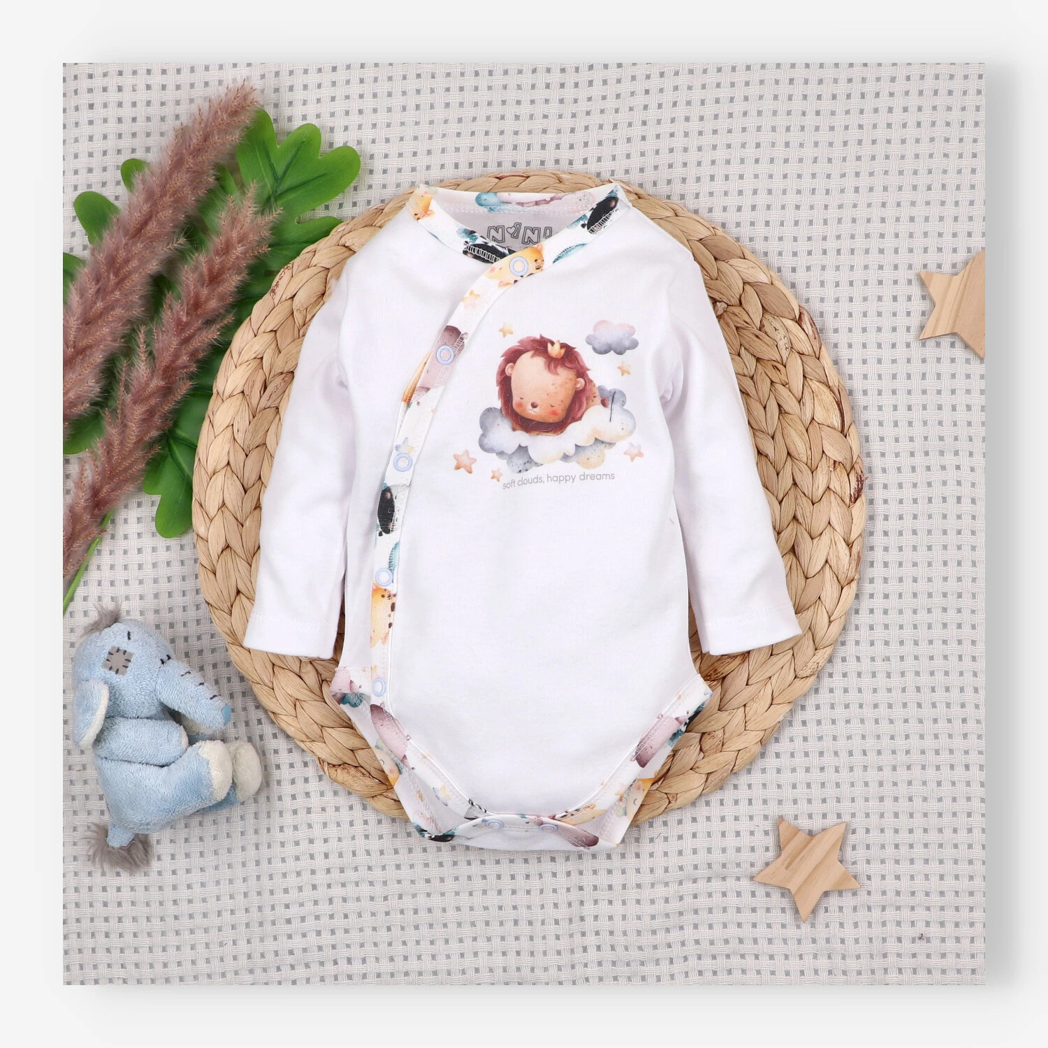 Body kopertowe LITTLE DREAMERS z bawełny organicznej