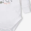 Body kopertowe z bawełny organicznej Zebra