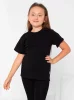 T-shirt Basic Kids - Czarny