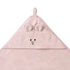 Babyono okrycie kąpielowe bambusowe 100 x 100 - różowy