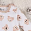 Sukienka niemowlęca Sweet Bears z bawełny organicznej