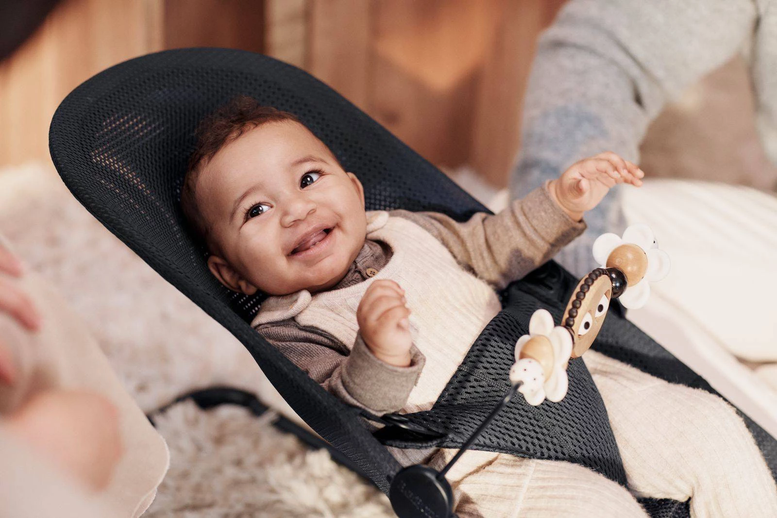 BABYBJORN - leżaczek BLISS MESH - Czarny