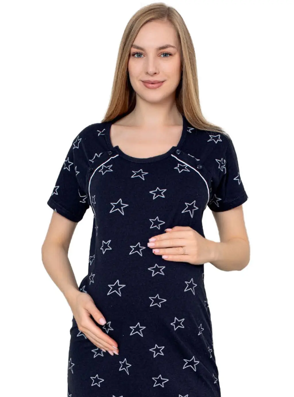 Koszula ciążowa Gwieździsta Noc