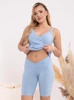 Legginsy Ciążowe Kolarki Gaja - Baby Blue