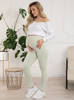 Legginsy Ciążowe  - Mint