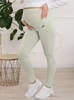 Legginsy Ciążowe  - Mint