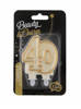 Świeczka B&C cyferka "40" - Gold glitter