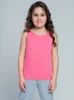 Tola koszulka dziewczęca szerokie ramiączko różowy
